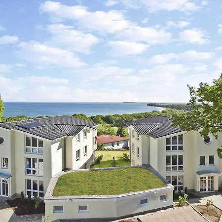 mit Meerblick und Balkon, gratis Nutzung vom AHOI Erlebnisbad und Sauna in Sellin - Meeresblick FeWo 33 *